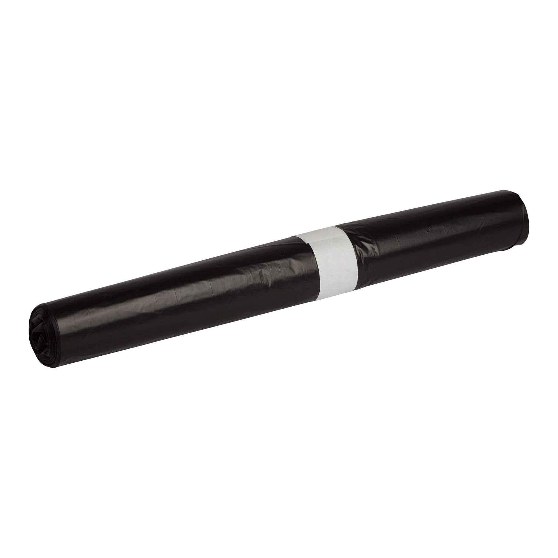 Afvalzak Propsac HDPE T23 58x100cm 70L zwart rol à 25 stuks
