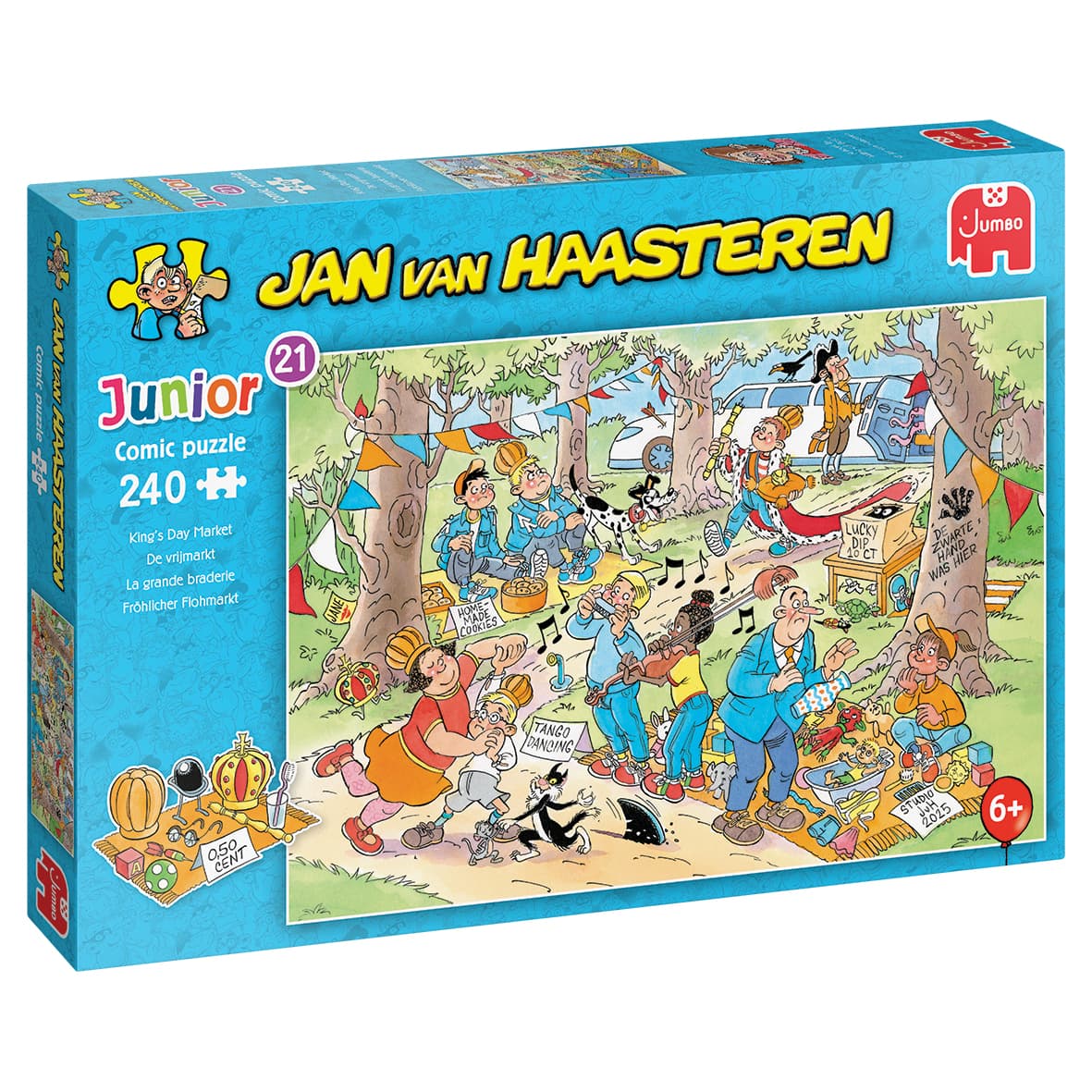Puzzel JvH Junior De Vrijmarkt 240 st