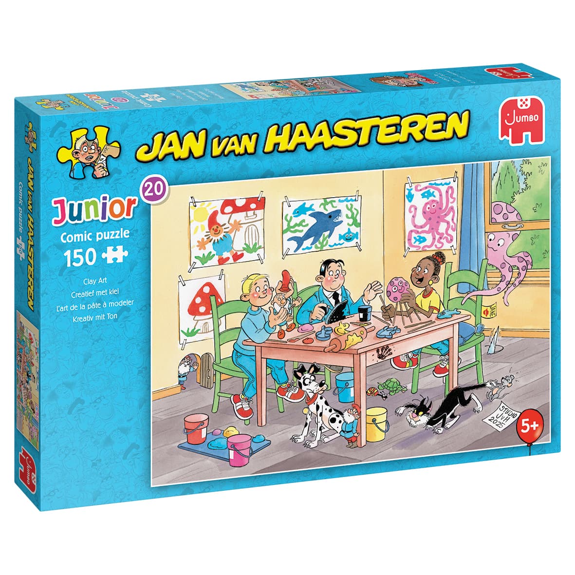 Puzzel JvH Junior Creatief Met Klei 150 st