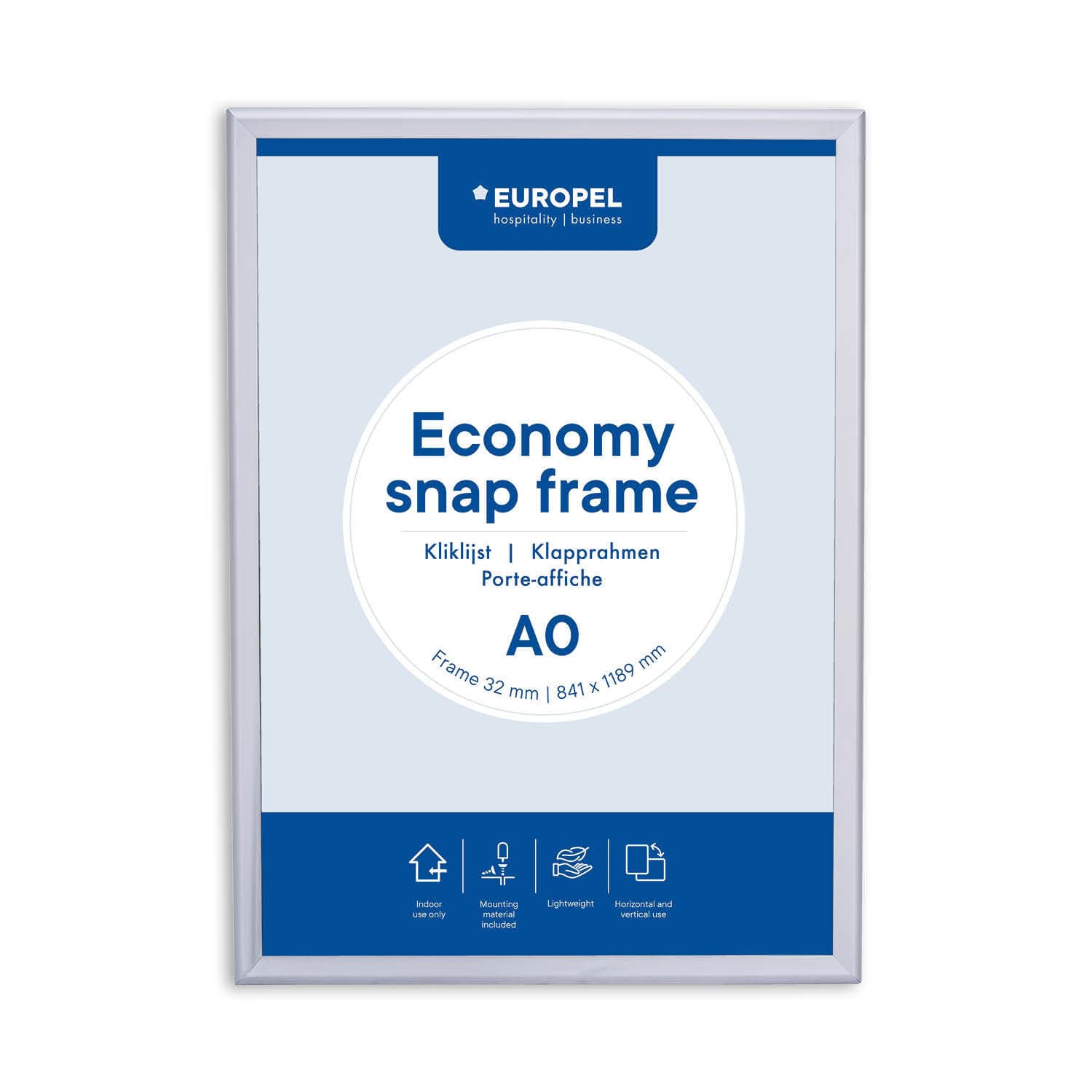 Kliklijst Europel Economy A0 32mm