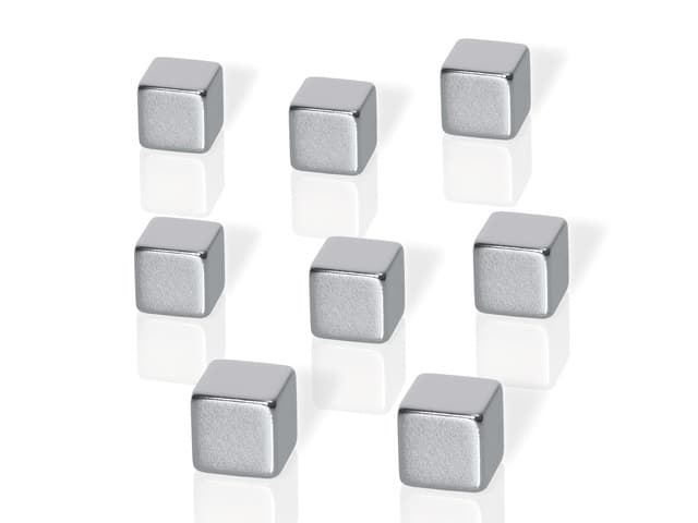 Magneten Sigel Be!board 8 stuks vierkant