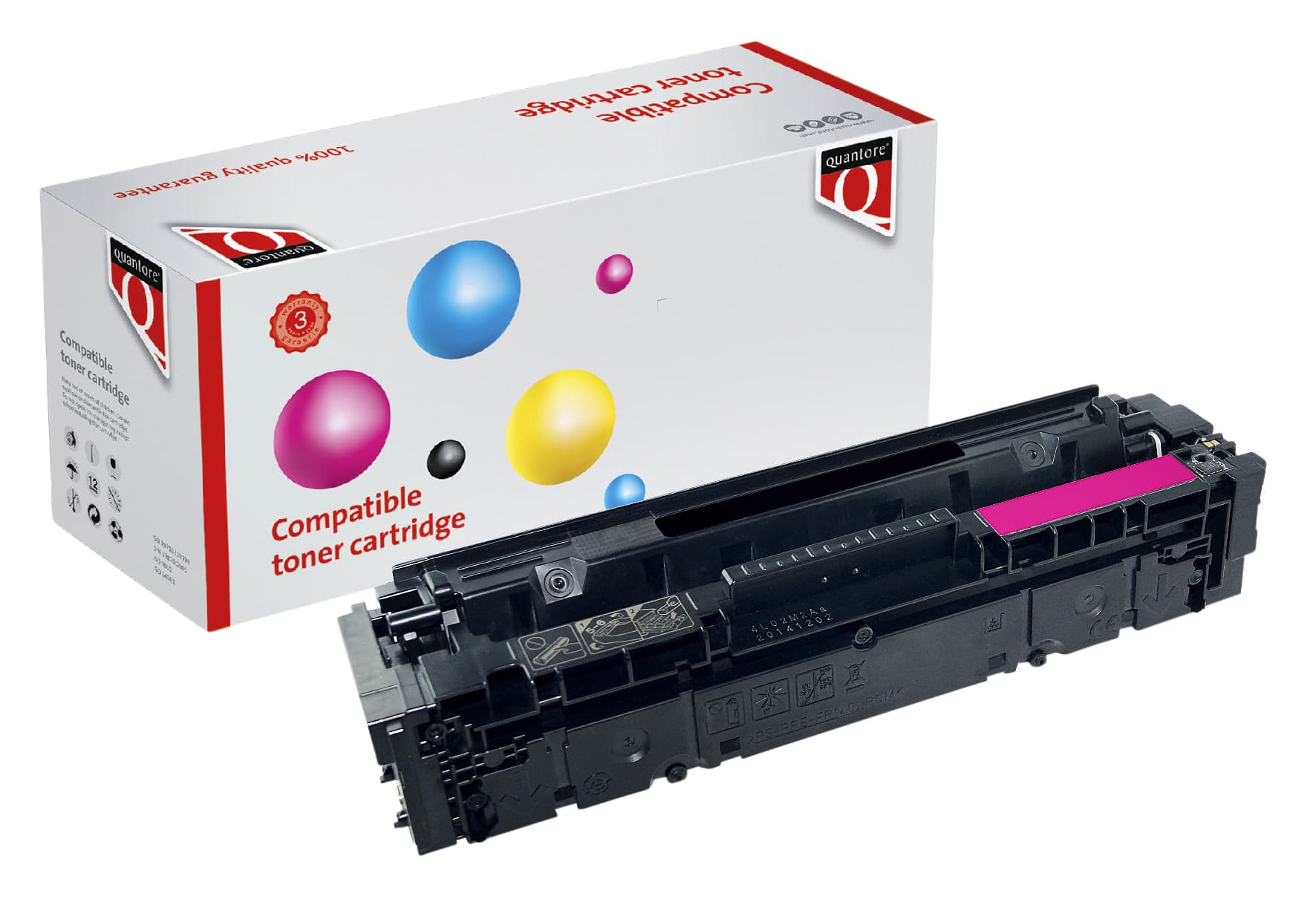 Tonercartridge Quantore alternatief tbv HP CF543X 203X rood