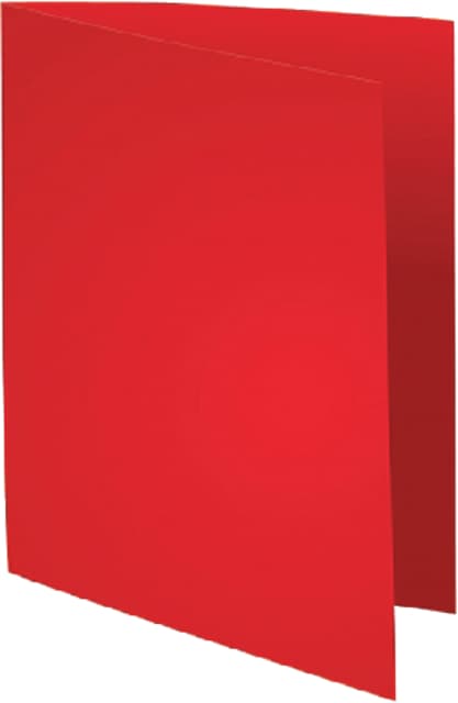 Vouwmap Exacompta Forever A4 170gr rood 100 stuks