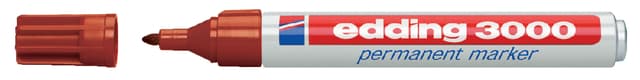 Viltstift edding 3000 rond 1.5-3mm bruin